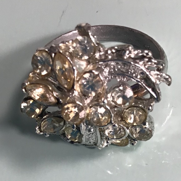 🇦🇷Adjustable shiny silver ring 5-9 - Picture 4 of 5